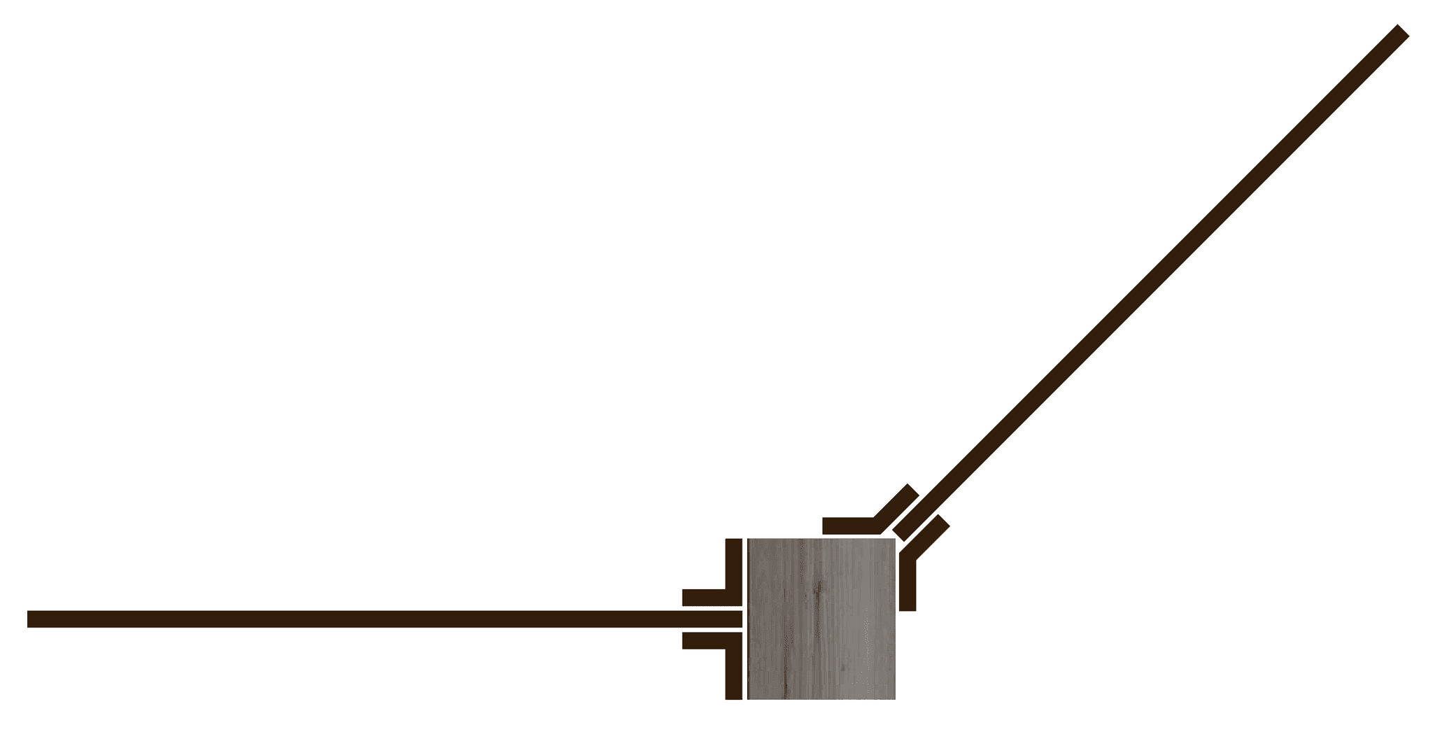 Vegprestur séður ofan frá